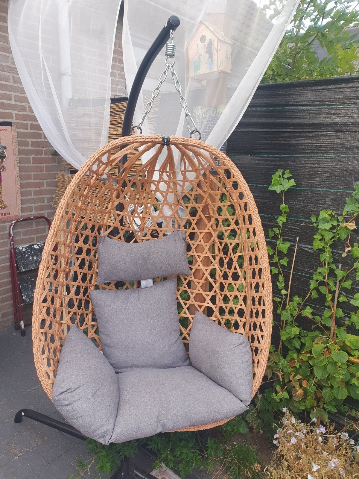 ei stoel, Ophalen, Gebruikt, Met standaard, Eenpersoons