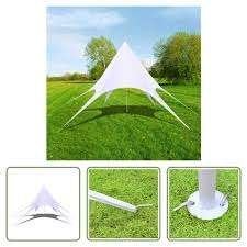 Stertent Prieel Partytent Wit 10, 12, 14 m ster GRATIS BZRGD, Verzenden, 6 meter of meer, Nieuw, Nvt