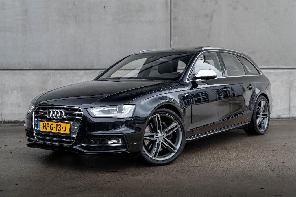 Audi S4 3.0 Tfsi 245KW Avant Quattro AUT 2012 Zwart, Auto's, Automaat, Euro 5, Zwart, Zwart