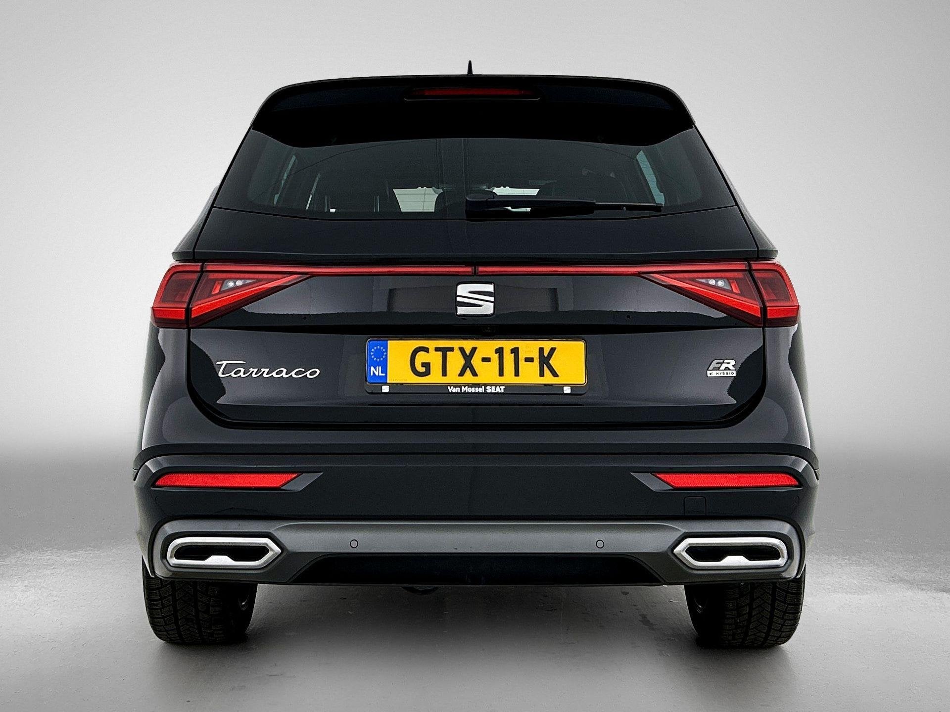 SEAT Tarraco 1.4 TSI e-Hybrid PHEV FR Business Intense | STO, Auto's, 12 maanden, Stof, 4 cilinders, Zwart