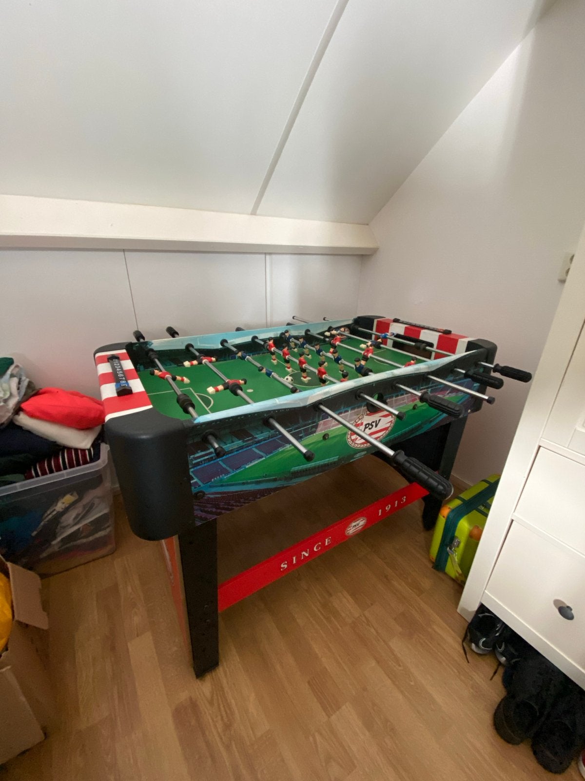 Voetbaltafel PSV - Perfect voor de echte fan!, Ophalen, Gebruikt