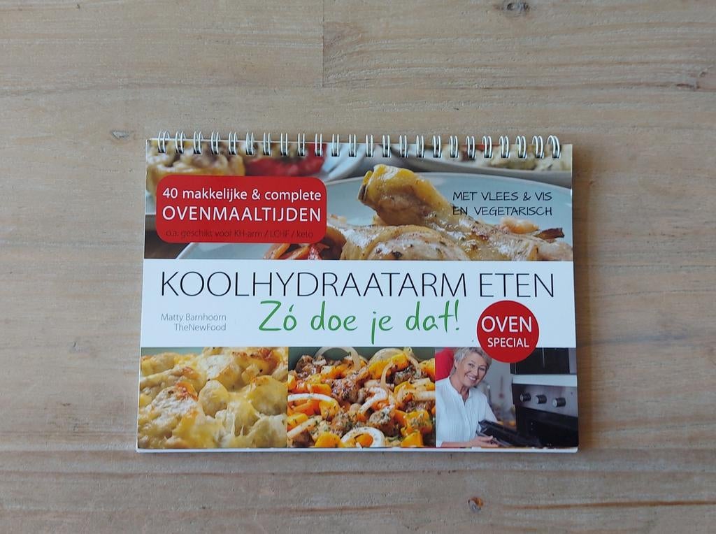 Matty Barnhoorn - 40 x koolhydraatarme ovenmaaltijden, Ophalen of Verzenden, Gelezen, Matty Barnhoorn