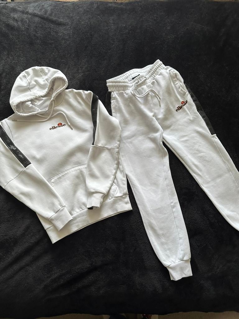 Ellesse trainingspak wit maat xs, Ophalen of Verzenden, Zo goed als nieuw, Wit, Overige typen