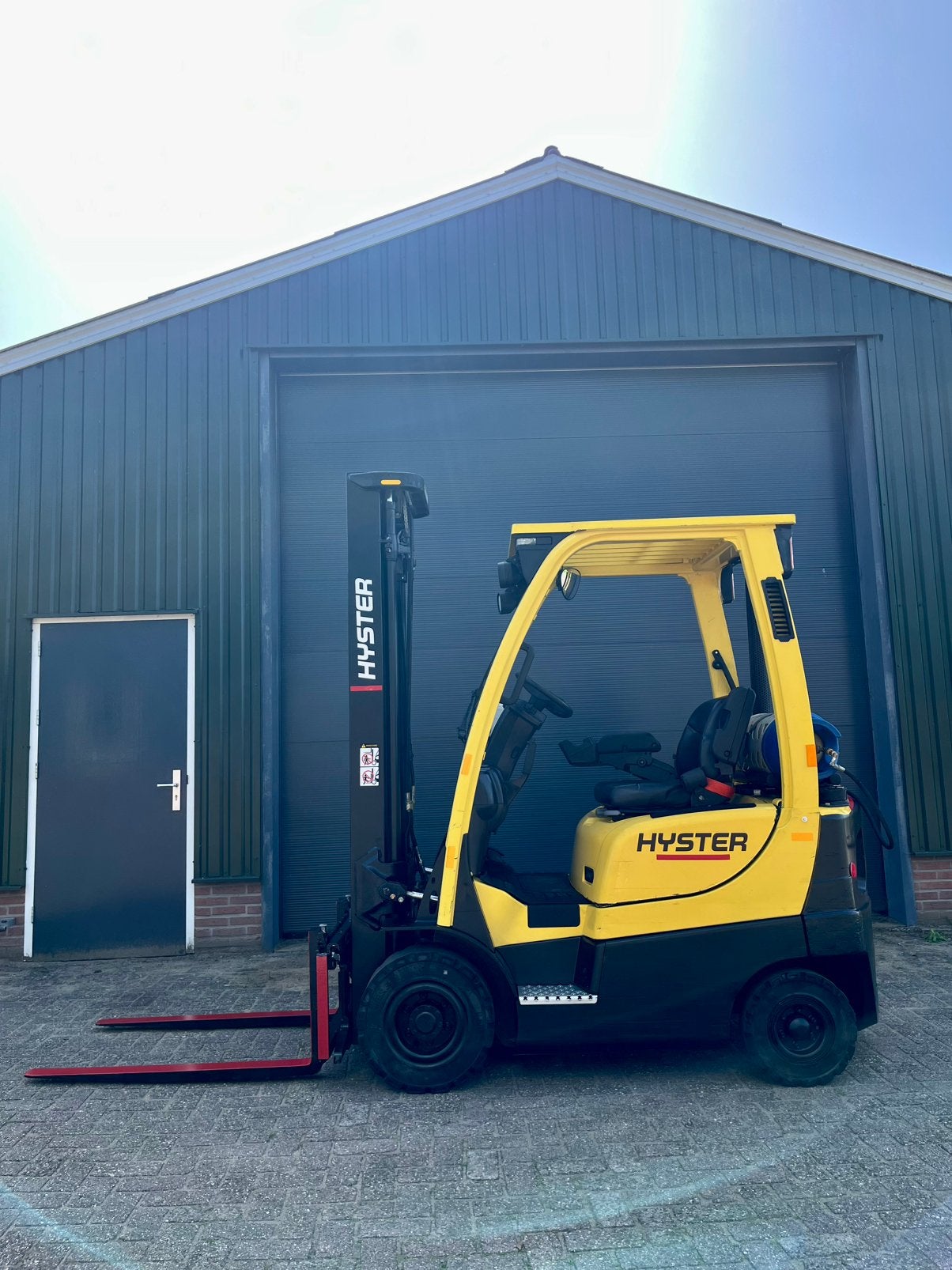 Hyster LPG 1.6 - side shift - freelift -  uitstekende staat!, Hyster, Hyster, Heftruck, 1000 tot 2000 kg
