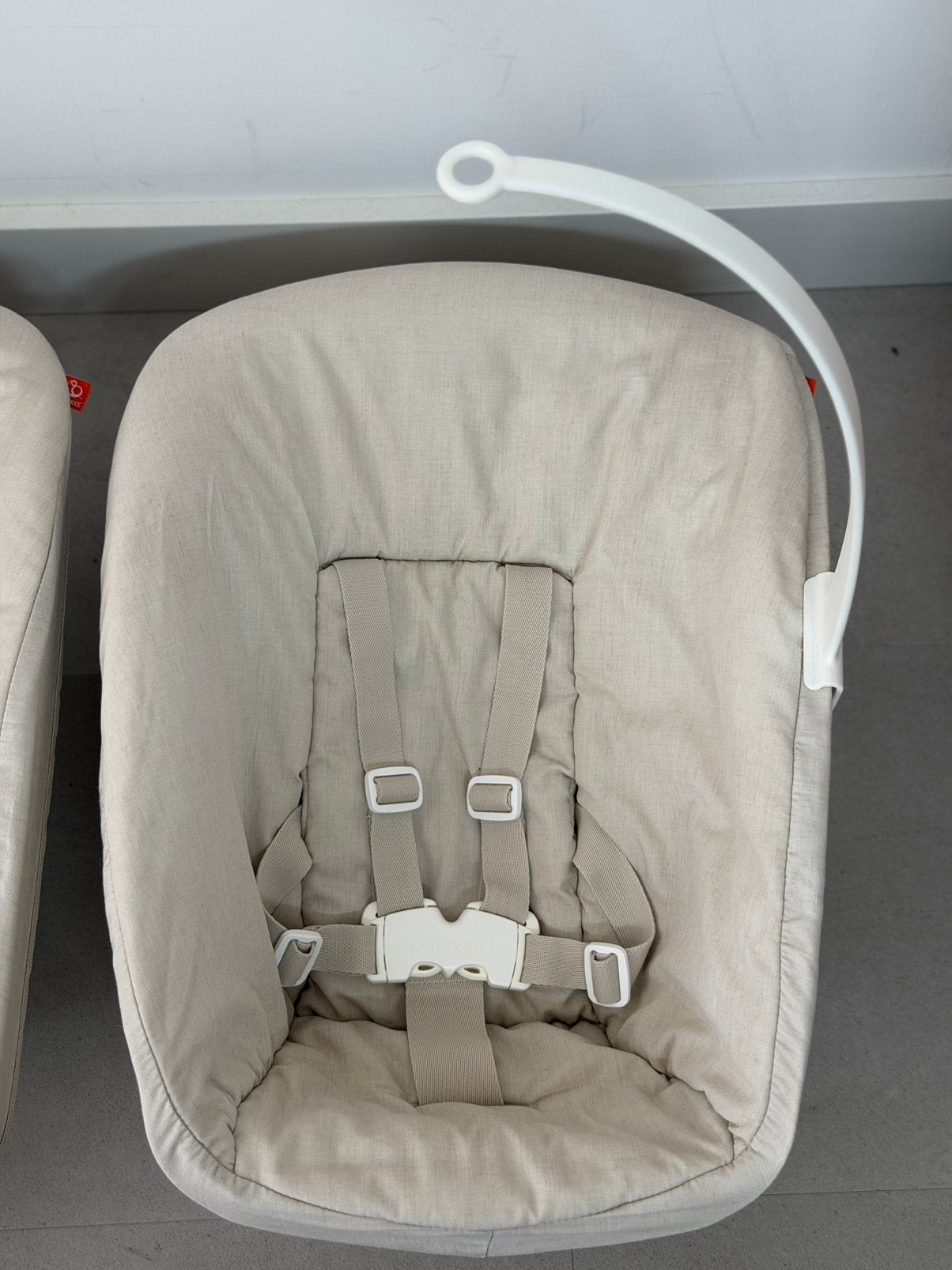 Stokke Tripp Trapp Kuipje eventueel Tweeling Speelboog, Ophalen of Verzenden, Zo goed als nieuw, Meegroeistoel