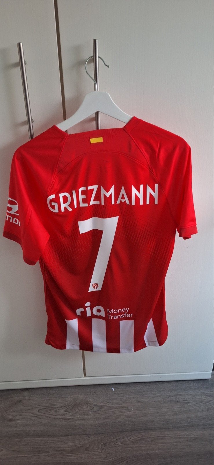 Atlético Madrid Thuisshirt 23/24 Griezmann #7 Maat S, Ophalen of Verzenden, Zo goed als nieuw