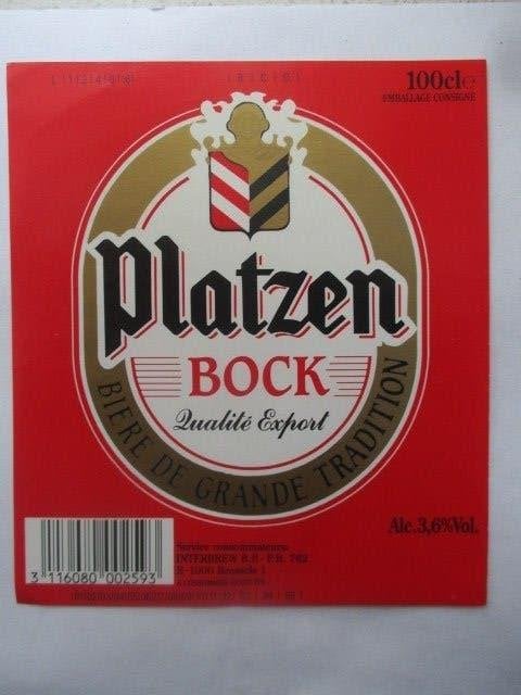 bieretiket Belgie 30-7 (6Z) piedboeuf, Ophalen of Verzenden, Nieuw, Overige typen, Overige merken