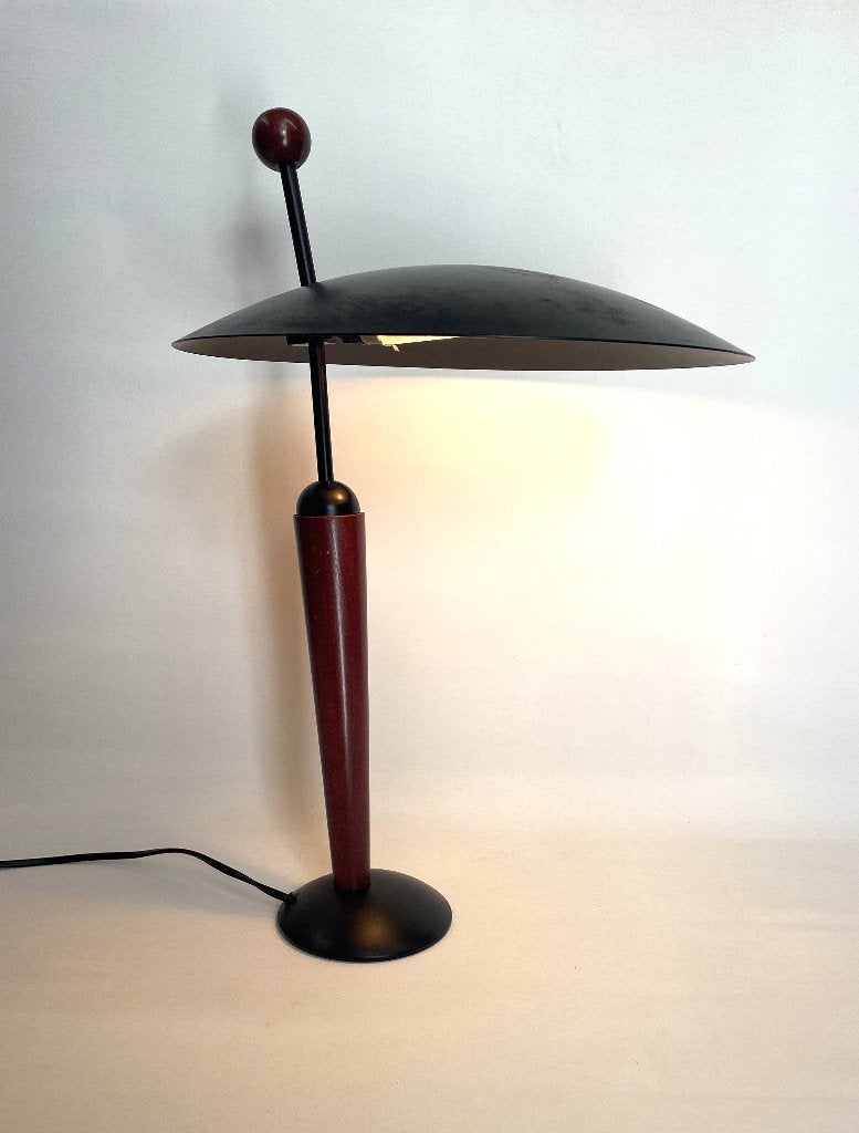 Herda tafellamp, bureaulamp, jaren ’80 vintage, Bureaulamp, Gebruikt, Meerkleurig, Overige stijlen