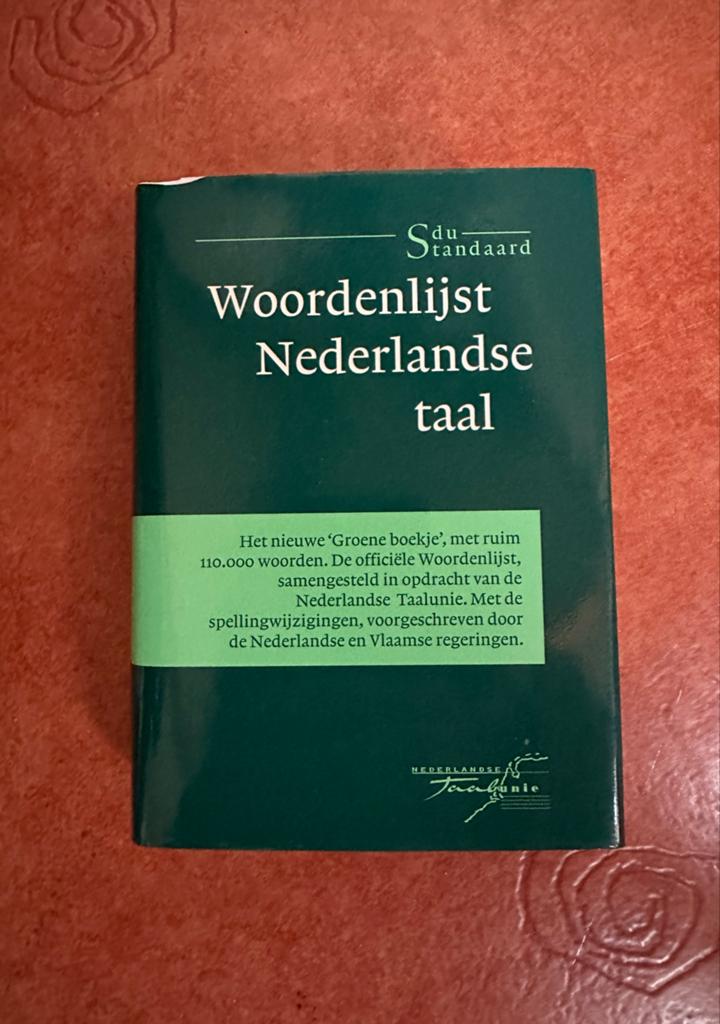 Sdu Standaard Woordenlijst Nederlandse taal (Groene boekje), Boeken, Ophalen of Verzenden, Zo goed als nieuw, Overige uitgevers