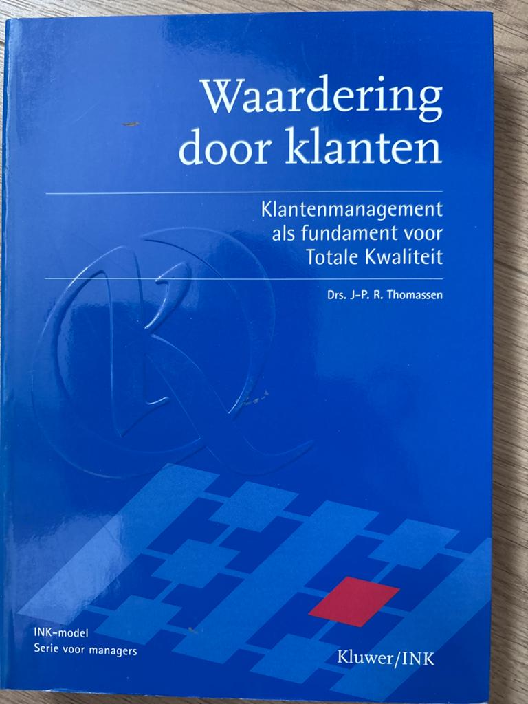 Waardering door klanten: Klantenmanagement & Kwaliteit, Ophalen of Verzenden, Zo goed als nieuw, Management