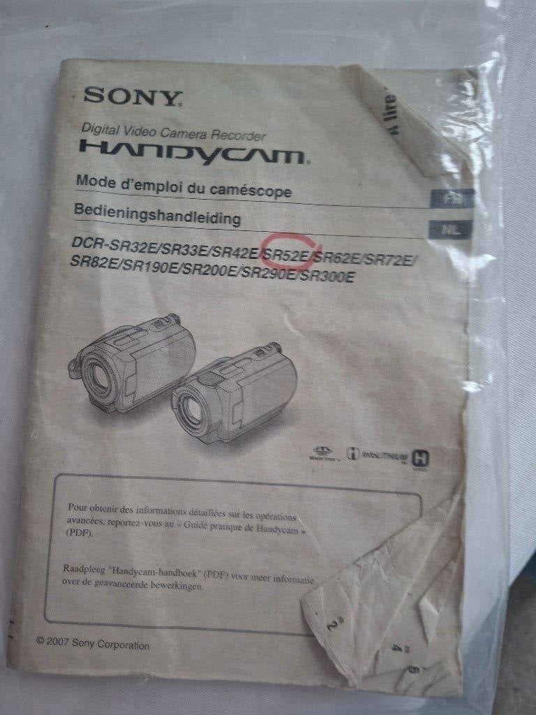 Digitale Video Camera Recorder Handycam Sony, Verzenden, 8 tot 20x, Sony, Camera