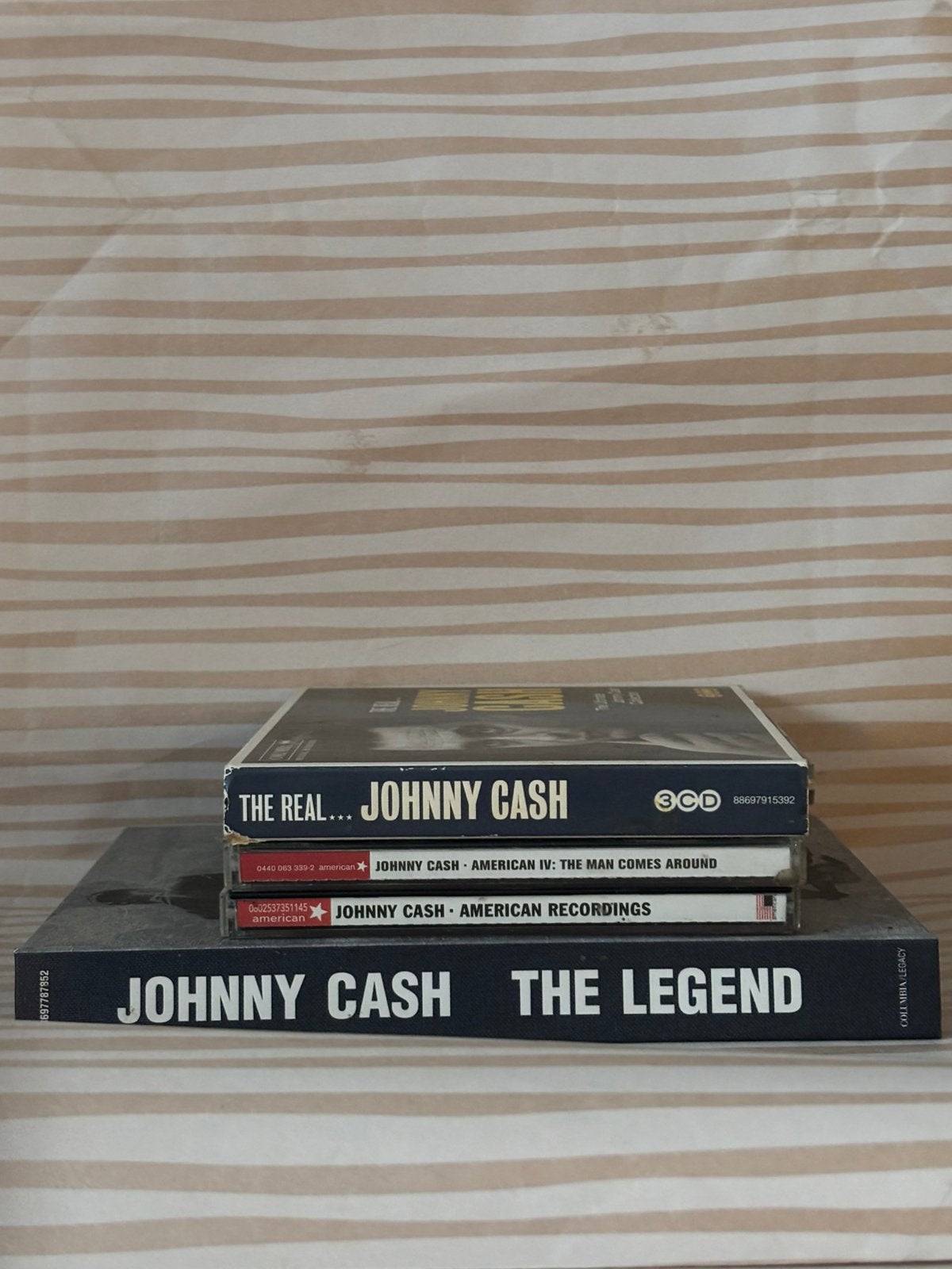 Johnny Cash cd’s met mooie boxset!, Boxset, Blues Rock, Ophalen of Verzenden, Zo goed als nieuw