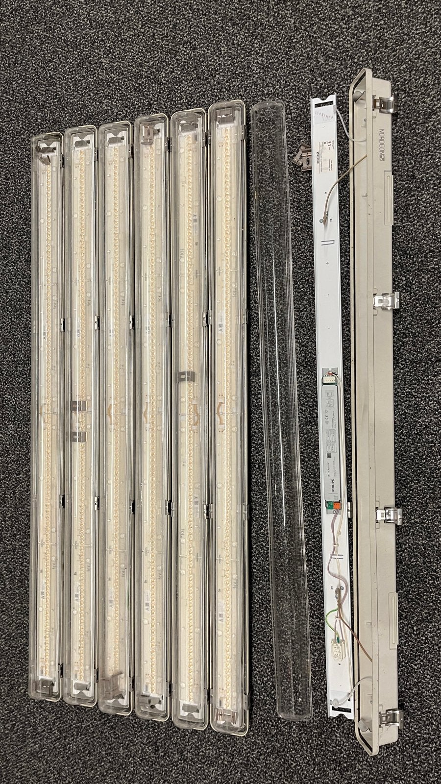 7 stuks Nordeon LED Lichtbalk met Philips Xitanium Driver, Ophalen, Gebruikt