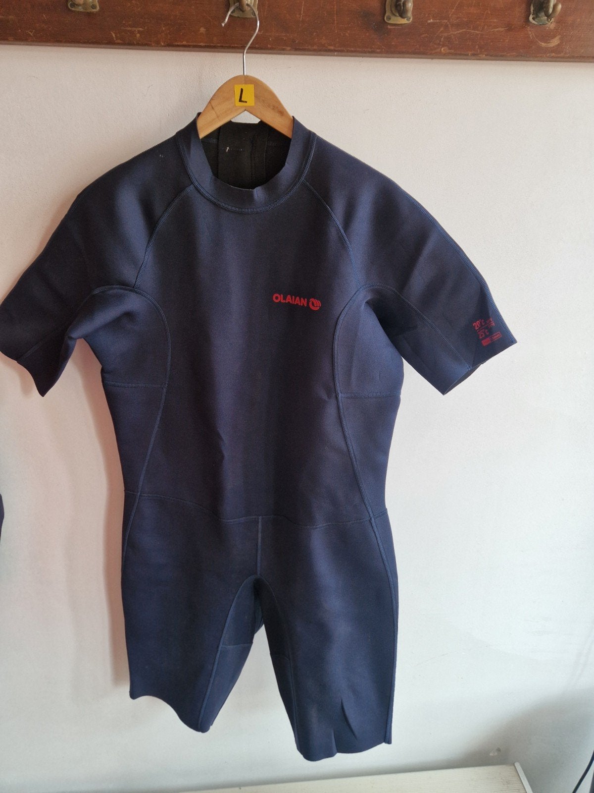 Olaian 1.5mm Neopreen Shorts Donkerblauw (Maat L), Gebruikt, Ophalen of Verzenden, Dame of Heer, Wetsuit