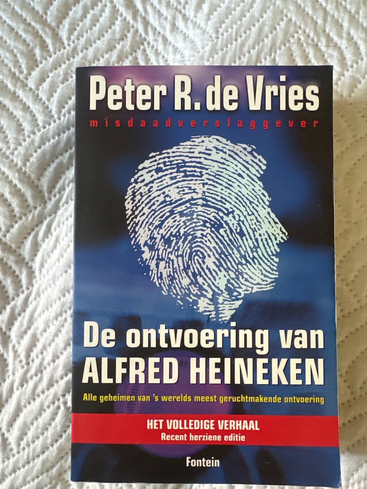De ontvoering van Alfred Heineken - Peter R. de Vries, Boeken, Ophalen of Verzenden, Zo goed als nieuw, Tv-bewerking