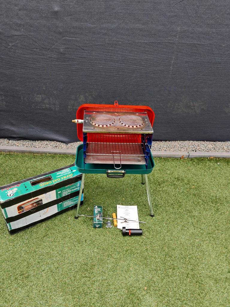 koffergrill/BBQ, Ophalen, Campingstoel