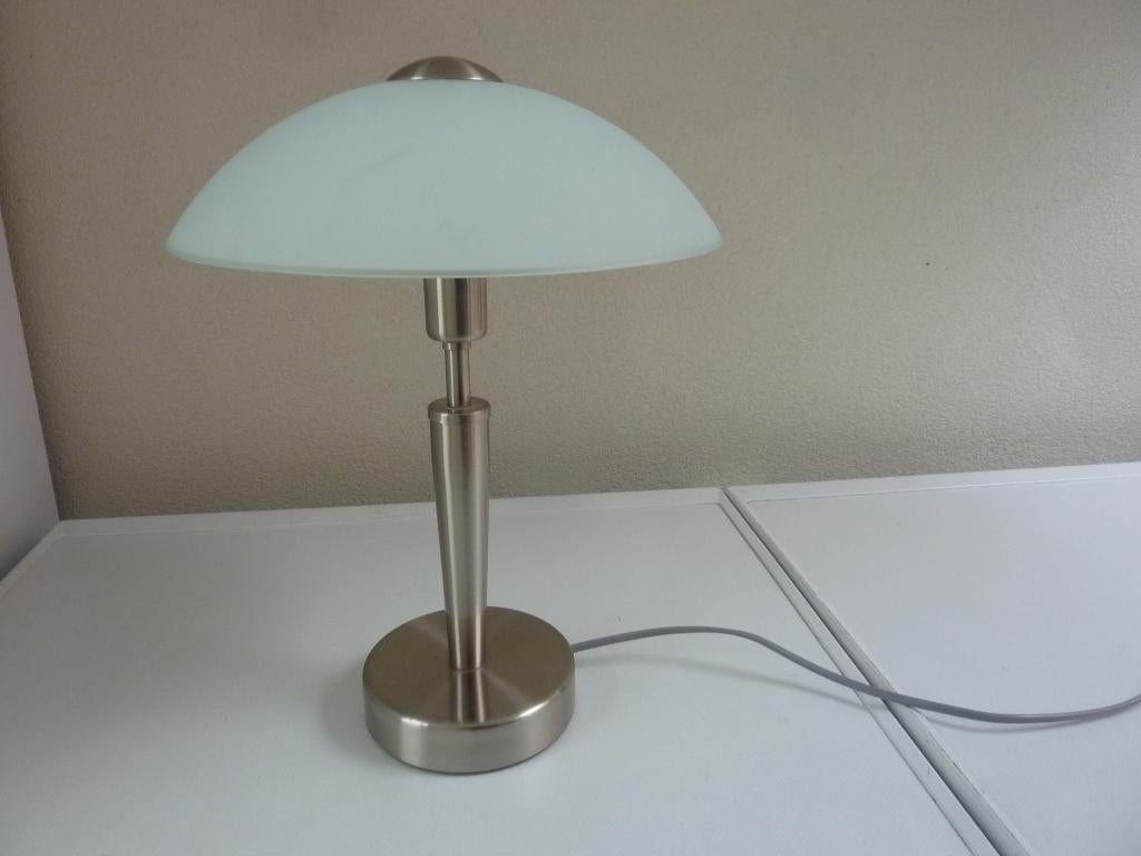 Eglo tafellamp., Ophalen of Verzenden, Gebruikt, Glas, Minder dan 50 cm