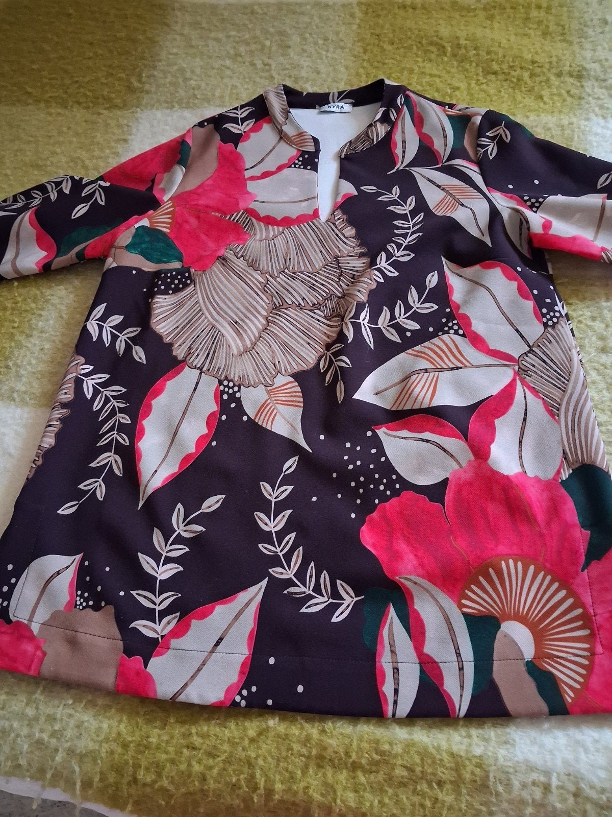 Tuniek/ top / blouse, Maat 38/40 (M), Meerkleurig, Ophalen of Verzenden, Zo goed als nieuw