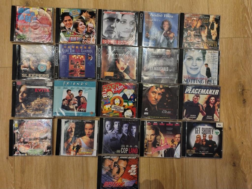 Grote collectie VideoCD's - Diverse genres, Cd's en Dvd's, VHS | Film, Gebruikt, Overige genres, Vanaf 12 jaar, Ophalen of Verzenden