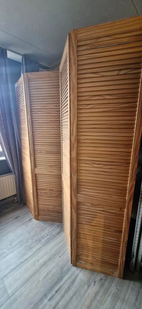 Louvredeuren, Doe-het-zelf en Verbouw, Deuren en Horren, Ophalen, Gebruikt, Binnendeur, 200 tot 215 cm