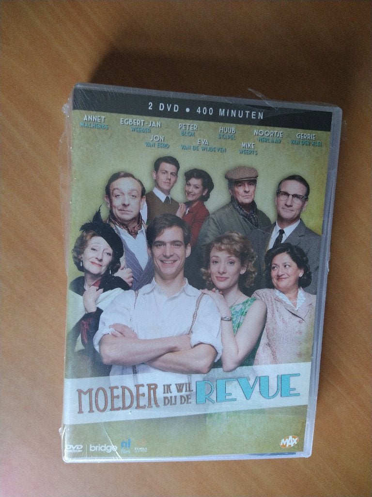 2-DVD Moeder ik wil bij de revue. Nieuw in de verpakking., Cd's en Dvd's, Alle leeftijden, Ophalen of Verzenden, Nieuw in verpakking