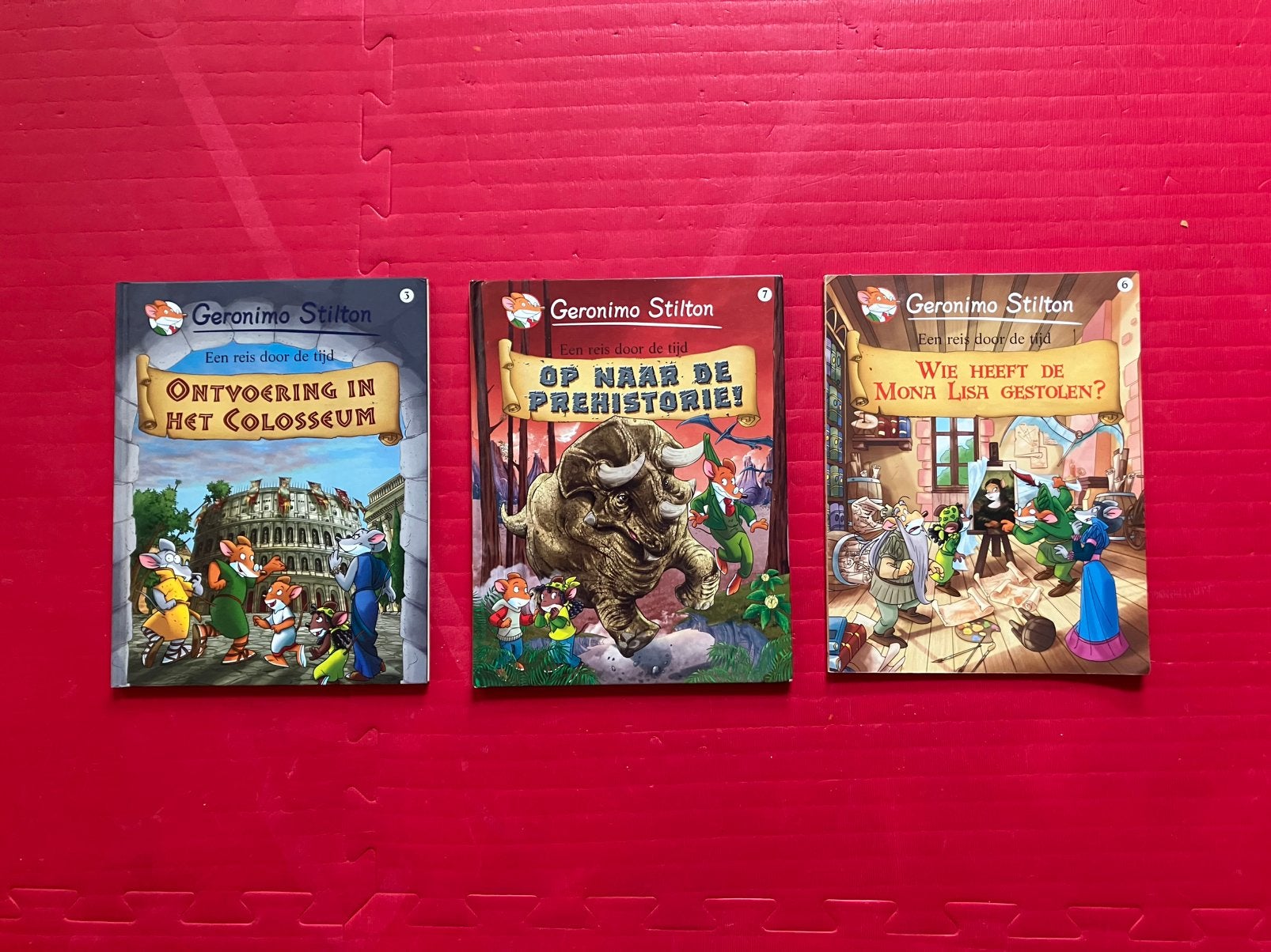 Geronimo Stilton stripboeken, Meerdere stripboeken, Ophalen of Verzenden, Gelezen