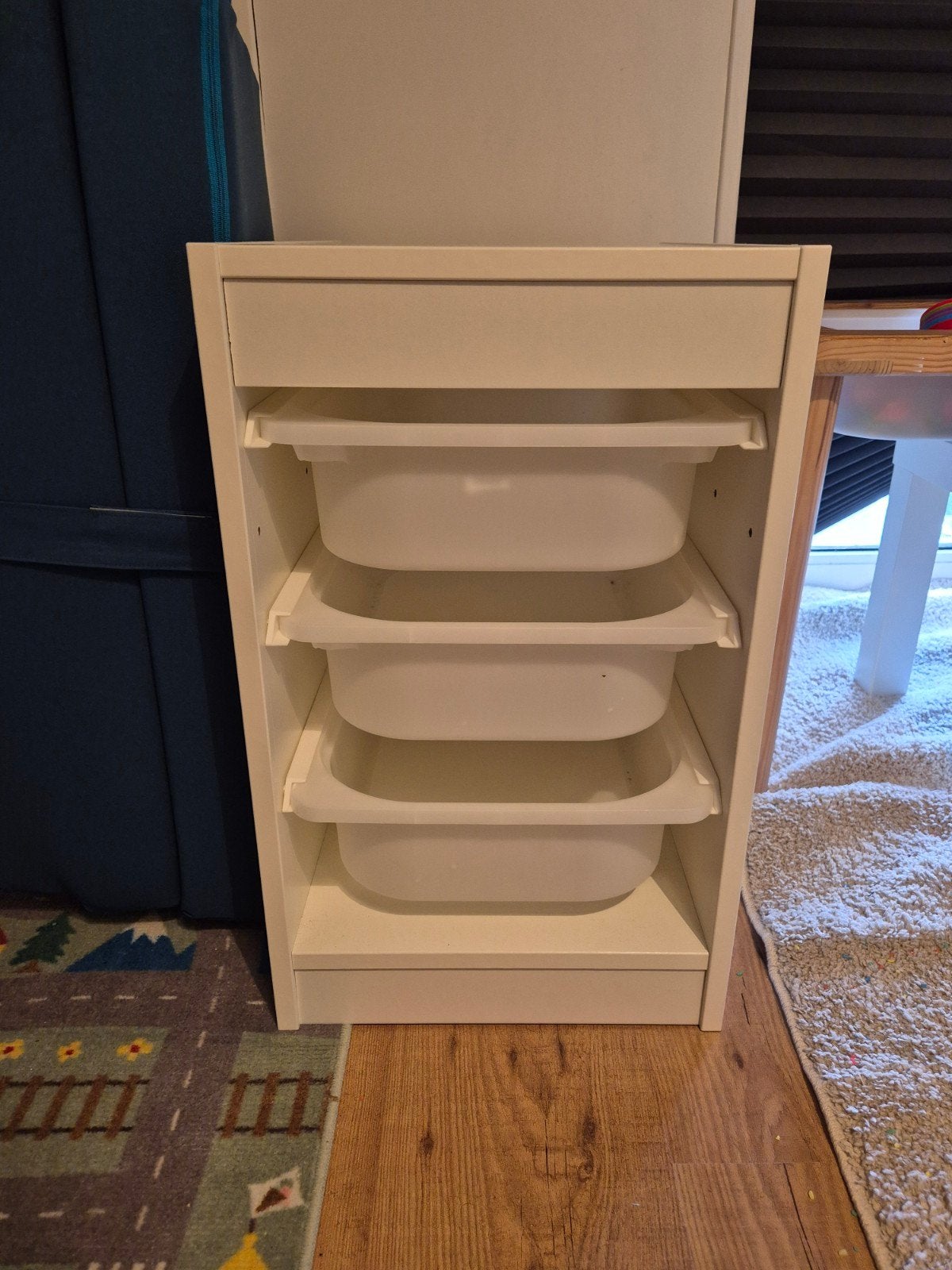 Ikea trofast wit, Ophalen, 5 laden of meer, 50 tot 100 cm, Zo goed als nieuw