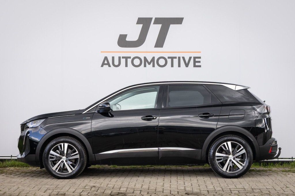 Peugeot 3008 1.6 HYbrid 225 Allure pack Trekhaak | 360 camer, Automaat, Euro 6, Zwart, Origineel Nederlands