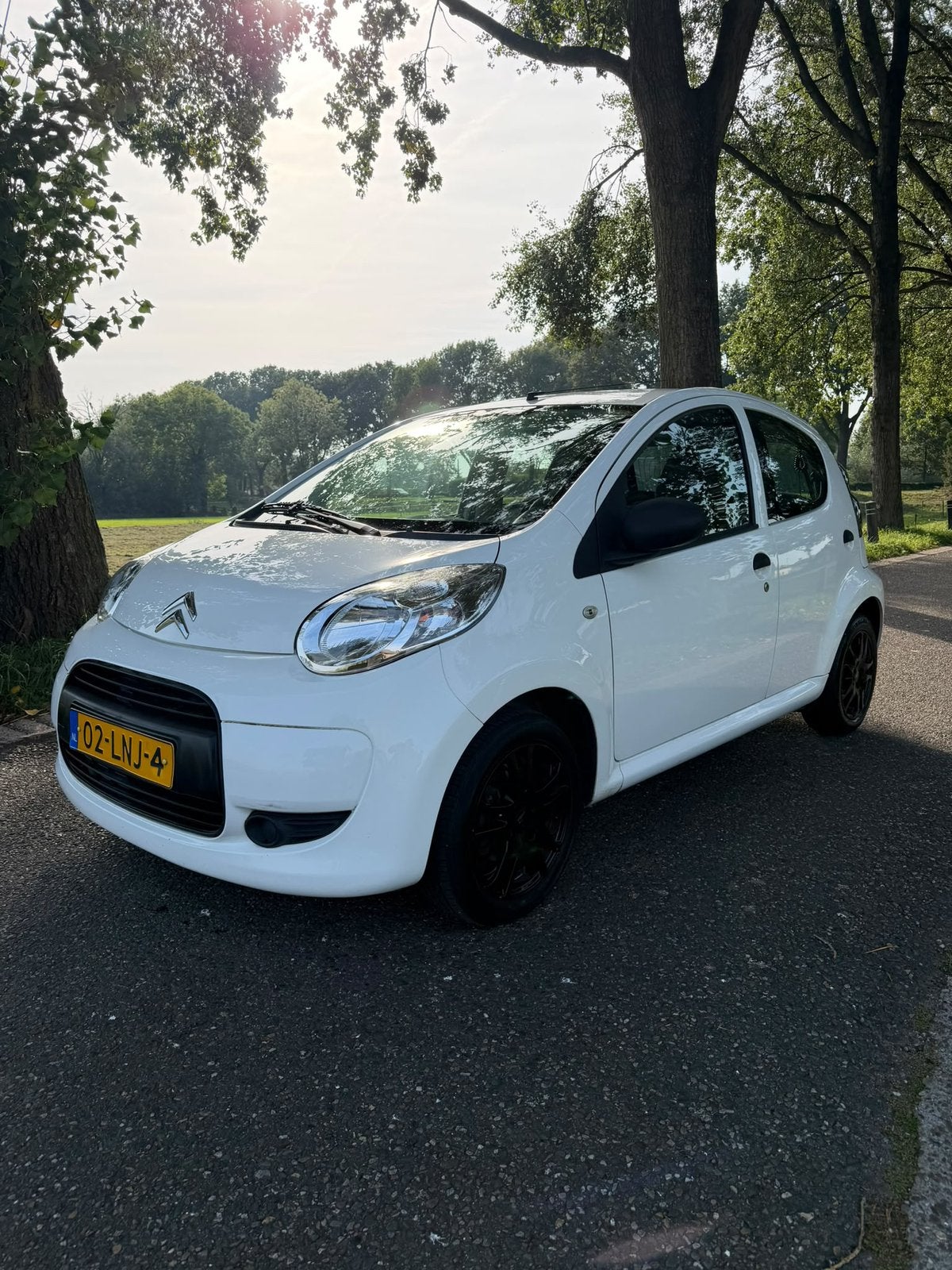 Citroën C1 1.0 Wit | Nieuwe APK | Zuinig | Nette Auto | NAP, Auto's, Voorwielaandrijving, Stof, Zwart, Electronic Stability Program (ESP)
