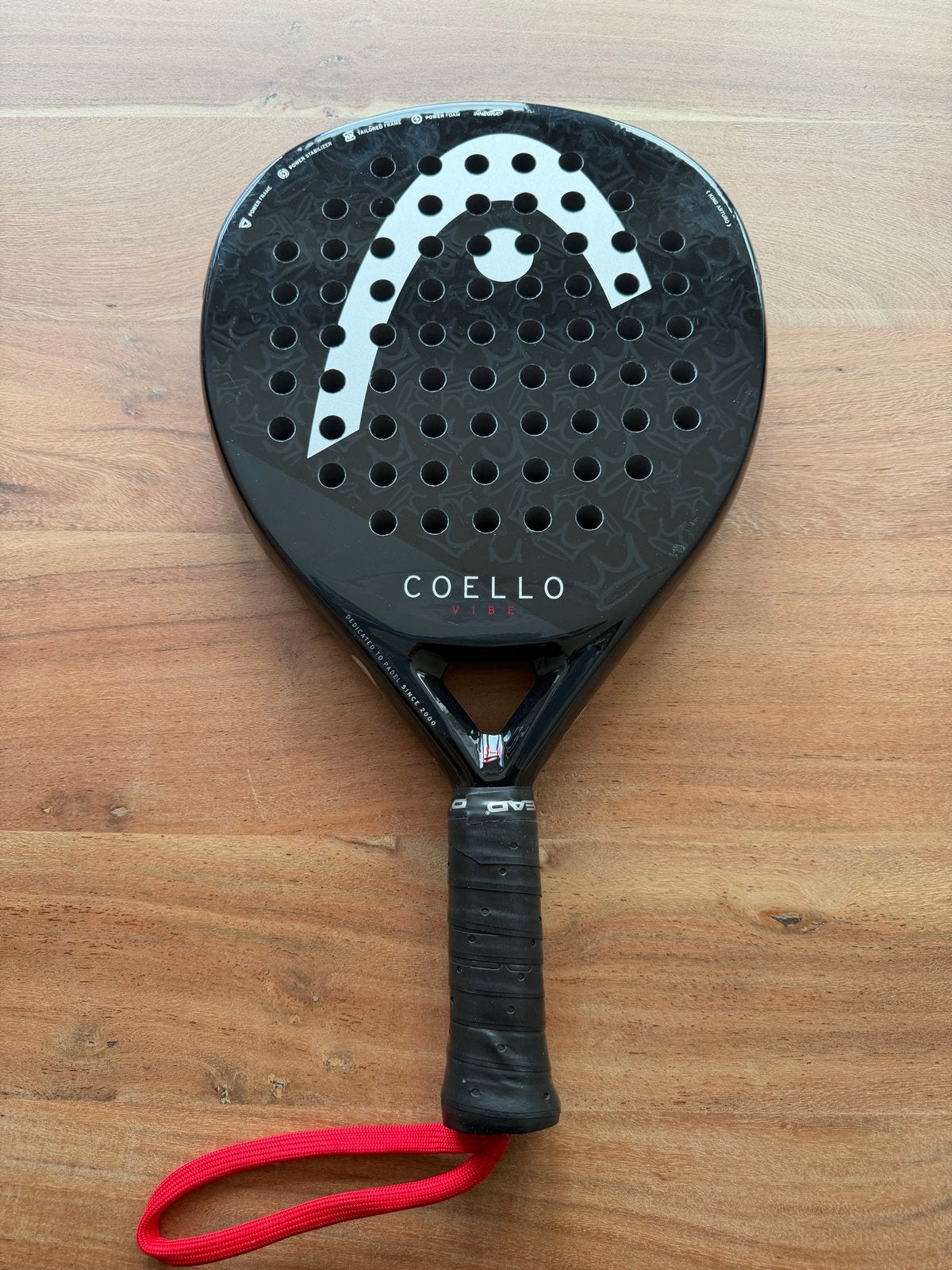 Head Coello Padel Racket - Zo goed als nieuw, Sport en Fitness, Tennis, Ophalen of Verzenden, Zo goed als nieuw, Head, Racket