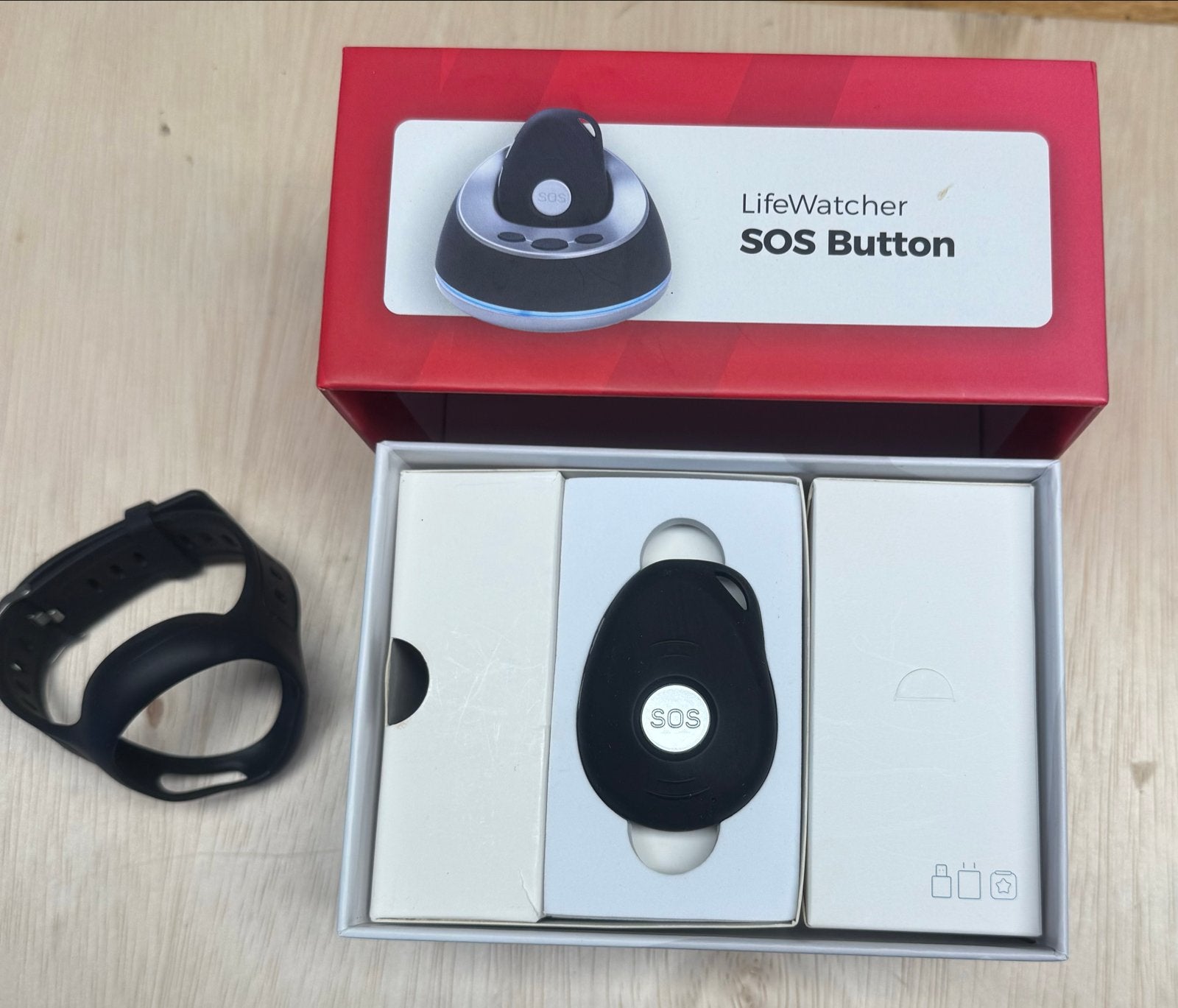 LifeWatcher SOS Button - Persoonlijk Alarm, Ophalen of Verzenden, Zo goed als nieuw, Overige accessoires