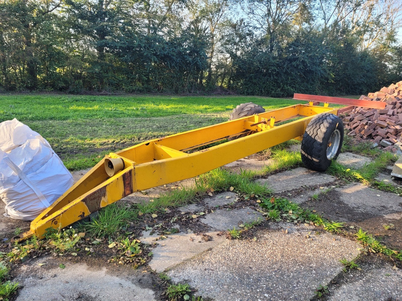 schuitemaker feedo onderstel, Ophalen