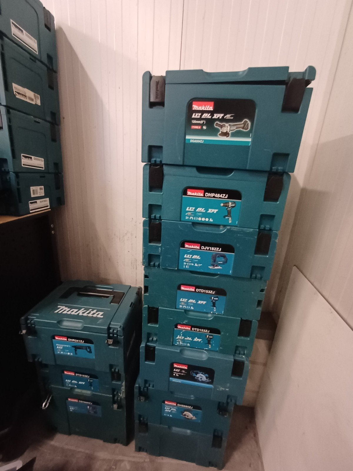Makita LXT Gereedschapskisten met en zonder inleg, Ophalen, Gebruikt, Overige typen