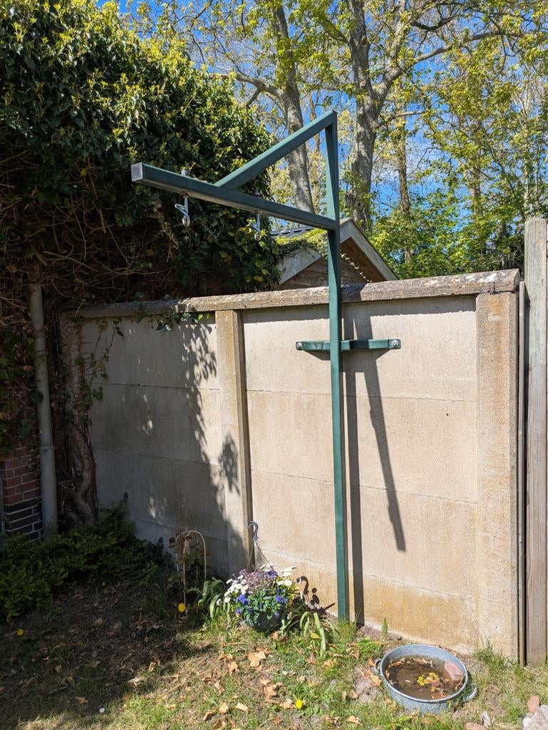 Schommelpaal voor aan de muur verzinkt - stevig en compleet, Kinderen en Baby's, Ophalen of Verzenden, Gebruikt, Schommel, Aanbouwonderdeel