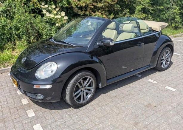 Volkswagen Beetle 1.8 20v Turbo nieuw cabriodak '08 facelift, Voorwielaandrijving, 1363 kg, 4 cilinders, Cabriolet