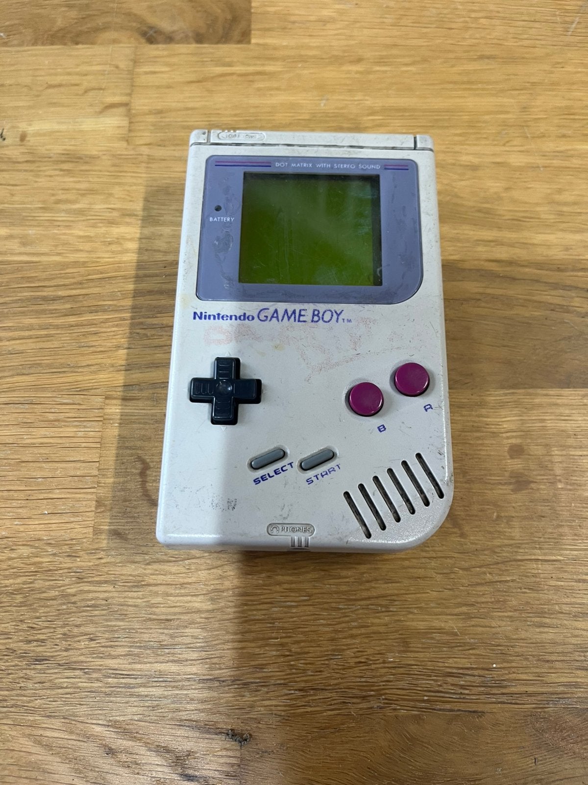 Nintendo Gameboy gaat niet aan defect ?, Spelcomputers en Games, Ophalen of Verzenden, Niet werkend, Game Boy Classic