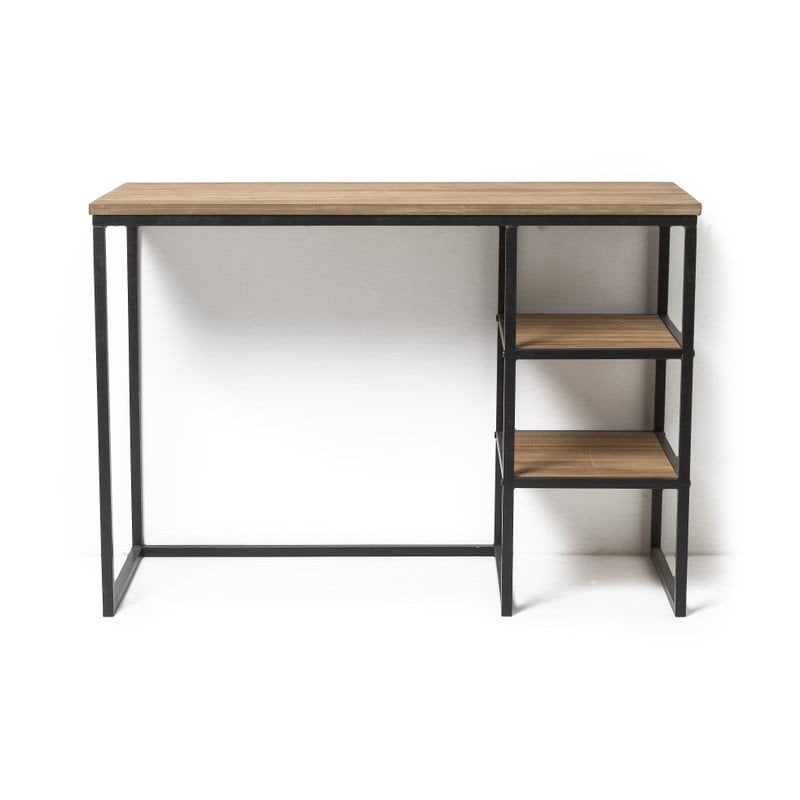 Bureau met opbergruimte - Bureau Charlie Xenos, Ophalen, Opbergruimte, Gebruikt, Hout