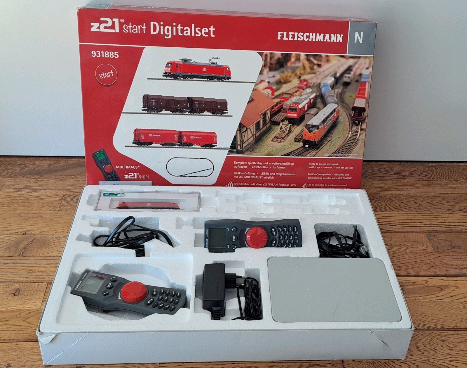 Fleischmann Z21 start digitalset spoor N (931885), Ophalen of Verzenden, Fleischmann