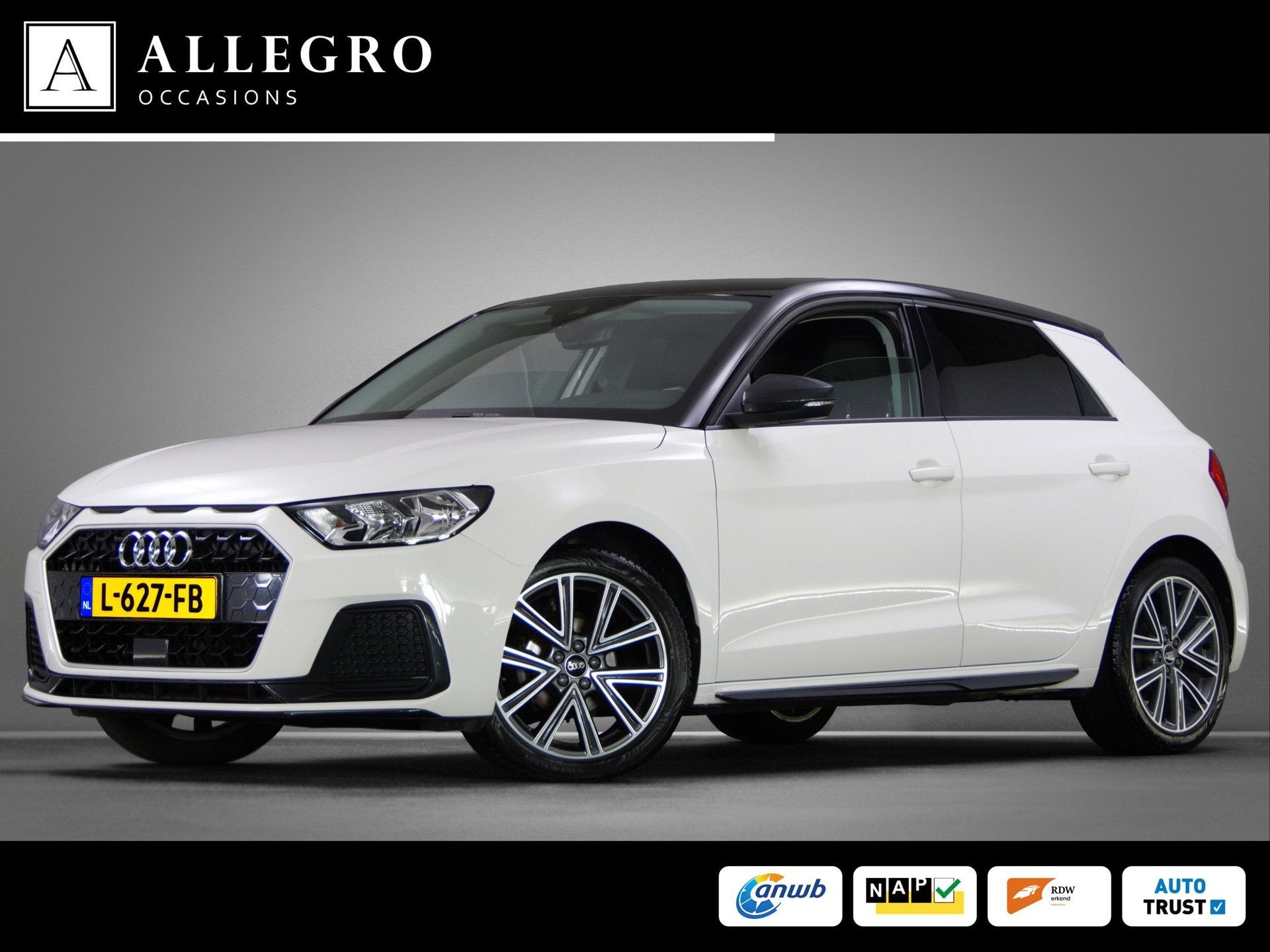 Audi A1 Sportback 25 TFSI Sport (APPLE CARPLAY/ANDROID AUTO,, Stof, 95 pk, Origineel Nederlands, Bedrijf