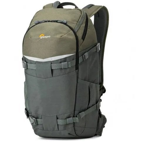 Lowepro Flipside Trek BP 350 AW Grey/Dark Green rugzak, Ophalen of Verzenden, Zo goed als nieuw, Rugtas, Lowepro