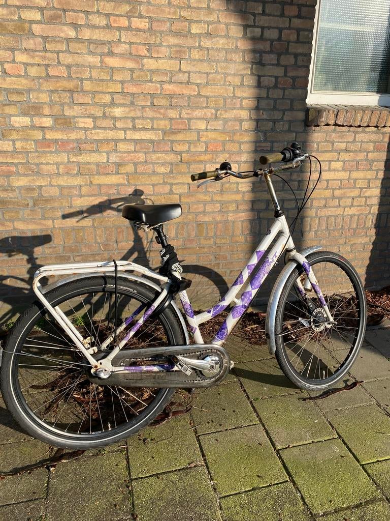 GIANT Damesfiets met versnellingen - Gebruikt, Versnellingen, Ophalen, Overige merken, 53 tot 56 cm