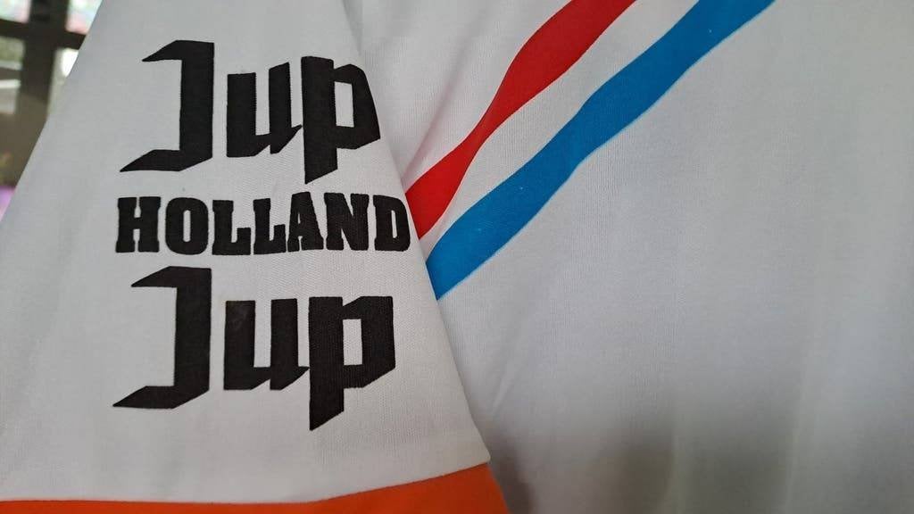 Jupiler Holland shirt wit maat L, Ophalen of Verzenden, Zo goed als nieuw, Kleding, Jupiler
