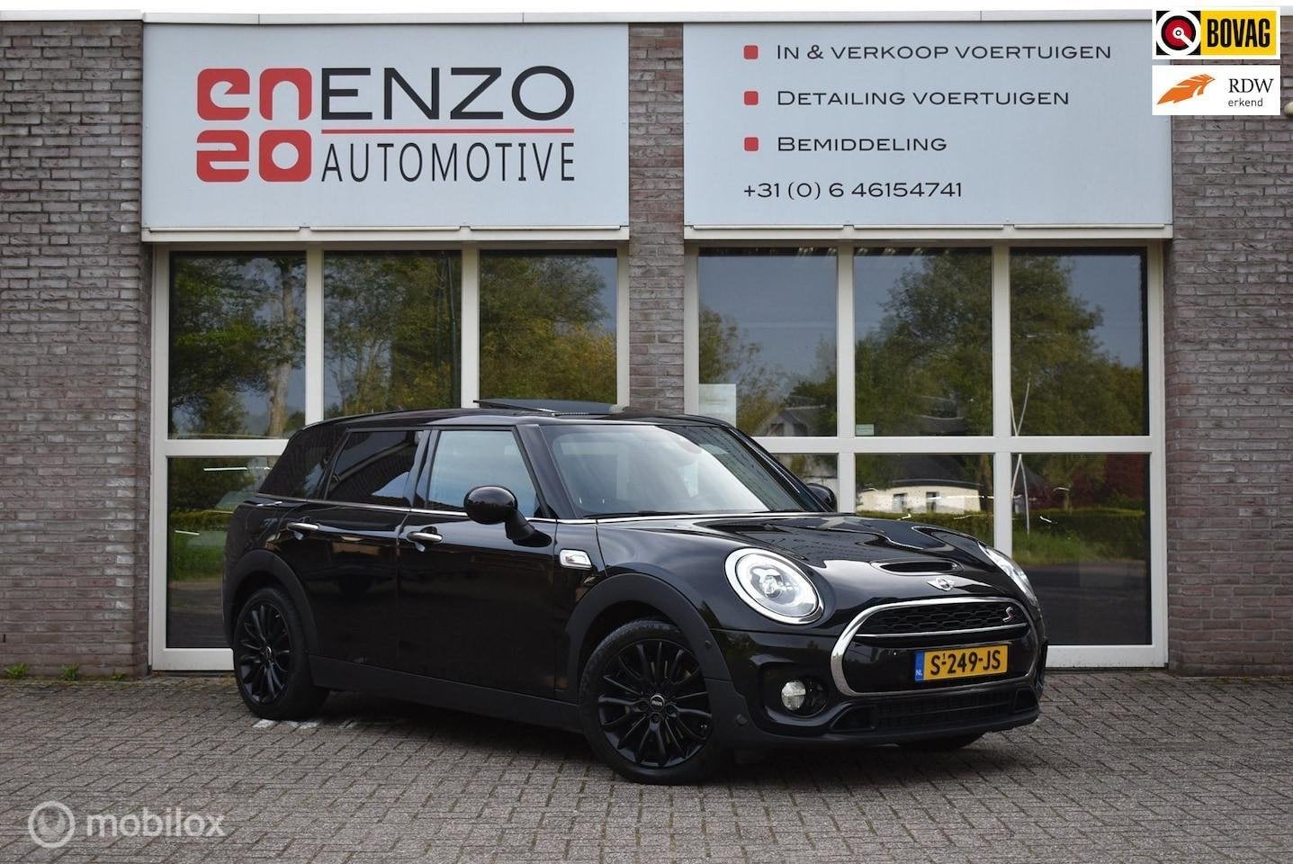 MINI Clubman 2.0 Cooper S Vol opties Automaat Pano Cruise Ca, 1998 cc, Gebruikt, Zwart, Leder