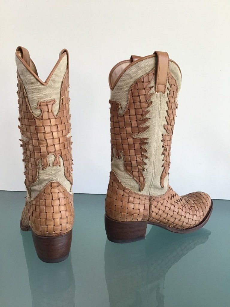 Sendra 36 boho bruine boots | Gratis verzenden, Bruin, Verzenden, Zo goed als nieuw, Hoge laarzen