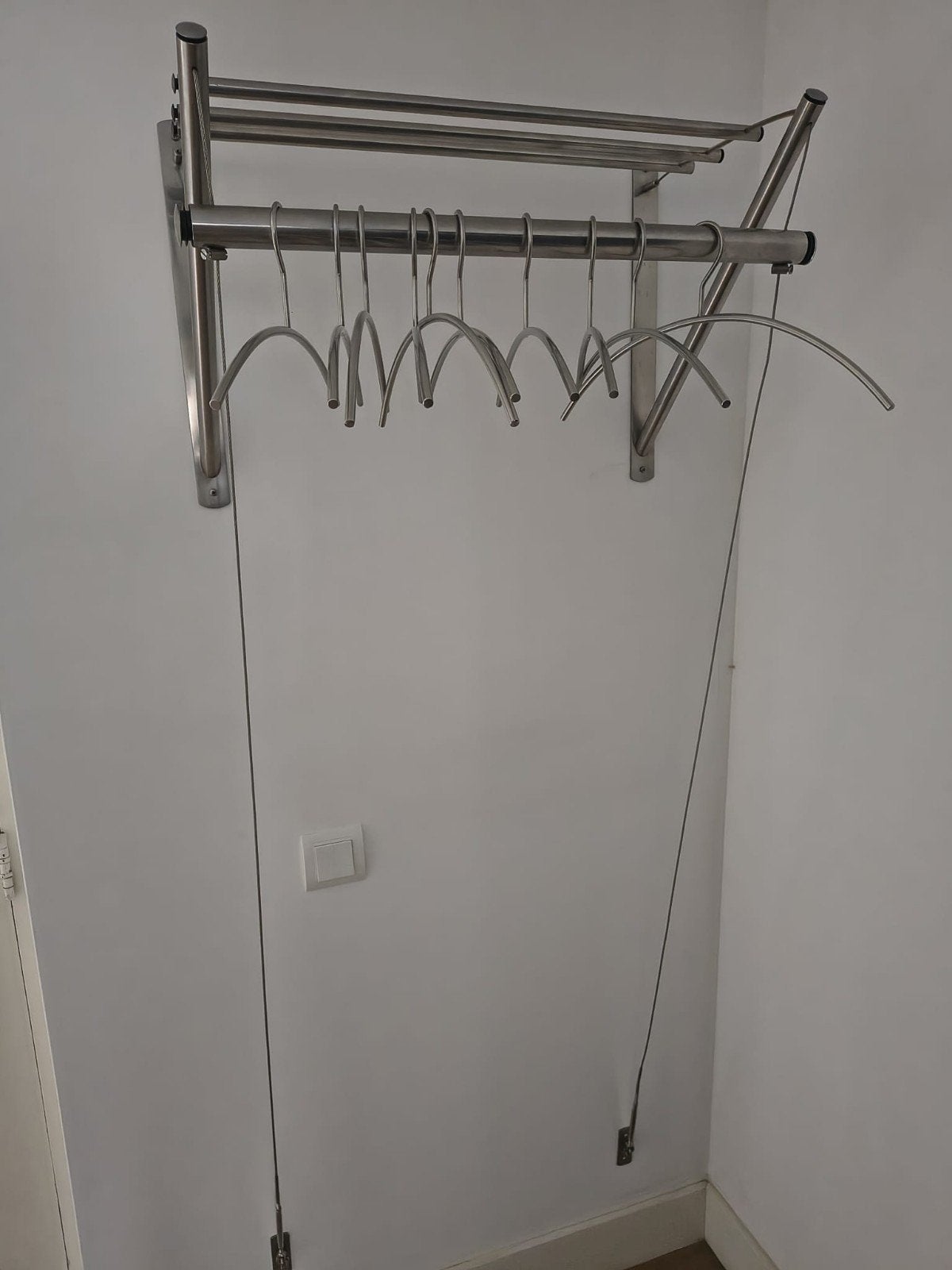 Design kapstok, Huis en Inrichting, Woonaccessoires | Kapstokken, Zo goed als nieuw, Minder dan 100 cm, Metaal, Ophalen