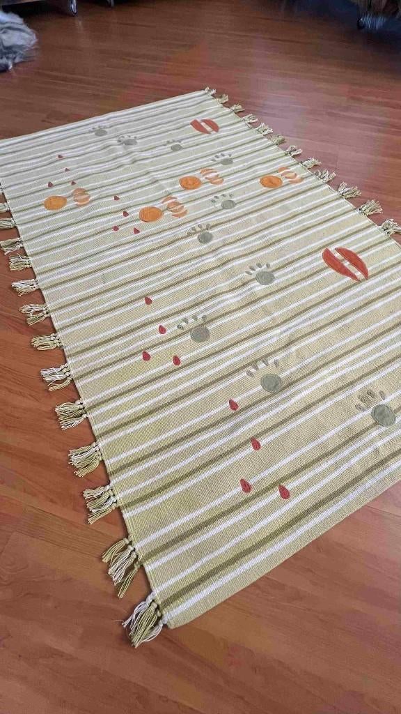 Vloerkleed groen 170/100 cm, Gebruikt, 100 tot 150 cm, Etten-Leur, DJT@dejuistetoon.eu