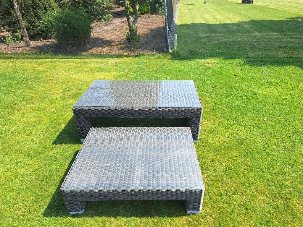 salontafel buiten, Gebruikt, 100 tot 150 cm, Minder dan 50 cm, Rechthoekig