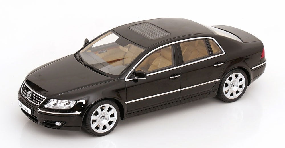 OttoMobile 1:18 Volkswagen Phaeton 6.0 W12 2005 zwart nieuw, Ophalen of Verzenden, Nieuw, Auto, OttOMobile