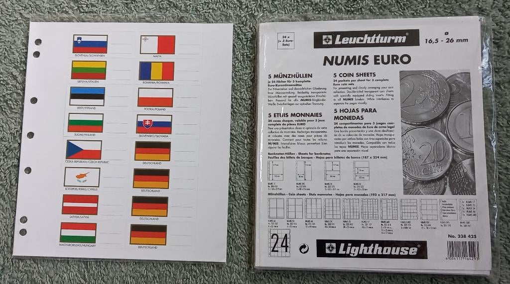 5 Navulbladen Leuchtturm 16.5 - 26 mm in 1 set, Ophalen of Verzenden, Overige landen, Overige waardes