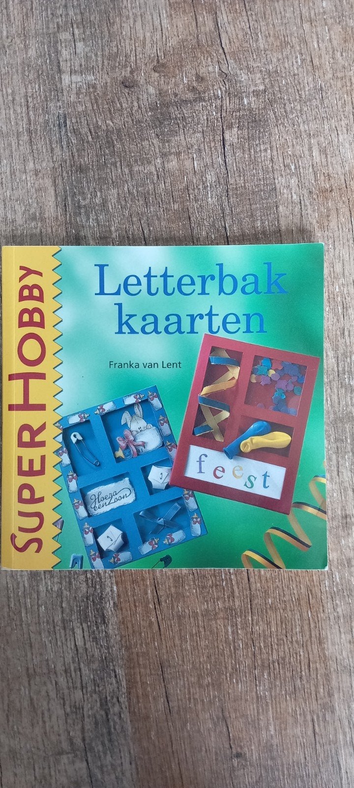 Super Hobby: Letterbak kaarten - Franka van Lent, Ophalen of Verzenden, Scrapbooking en Knutselen, Geschikt voor kinderen, Zo goed als nieuw